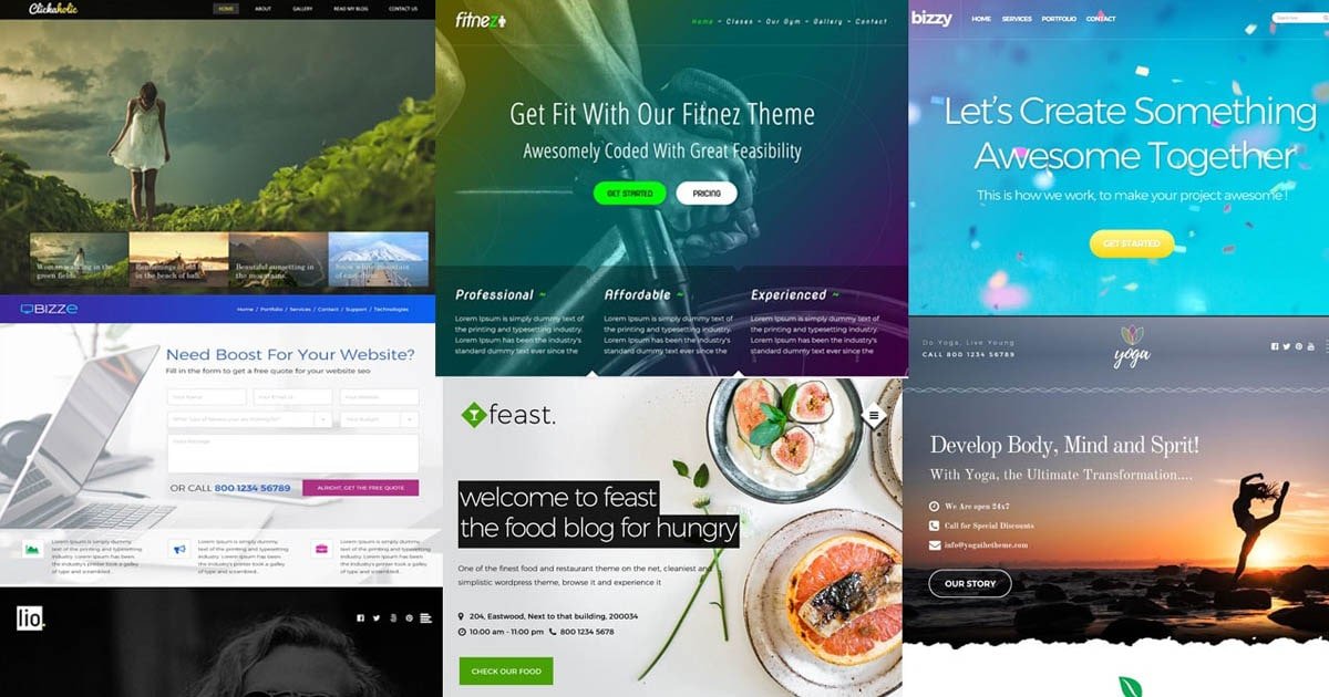 Top 10 Free Ready-Made HTML design for your inspiration from Template.net